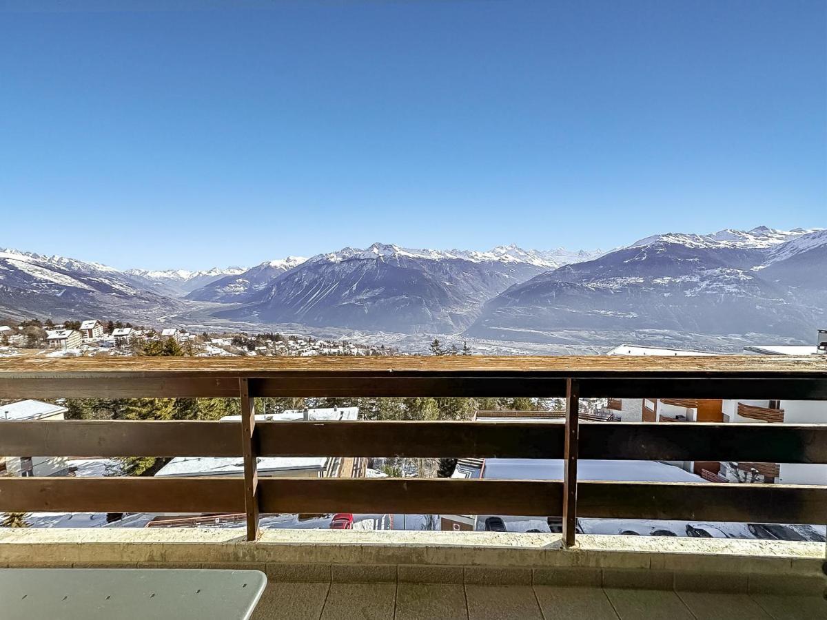 Pied-A-Terre In Crans-Montana, Pool And View - Swiss Alps 아파트 외부 사진