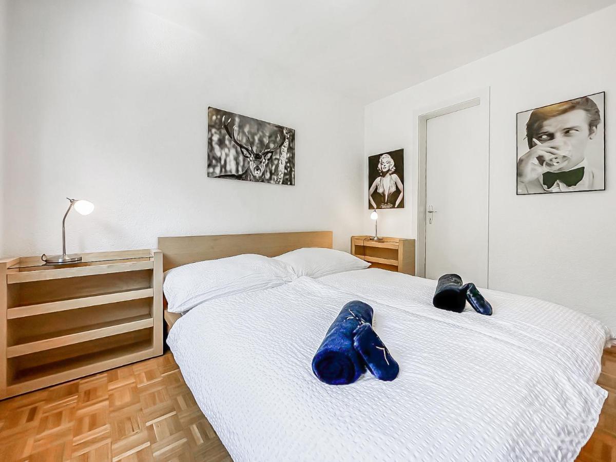 Pied-A-Terre In Crans-Montana, Pool And View - Swiss Alps 아파트 외부 사진