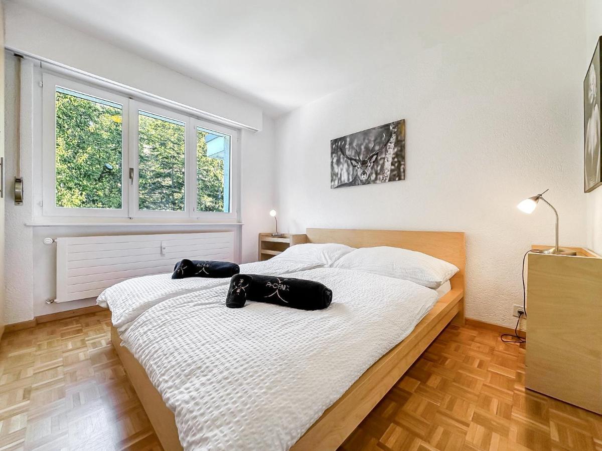 Pied-A-Terre In Crans-Montana, Pool And View - Swiss Alps 아파트 외부 사진